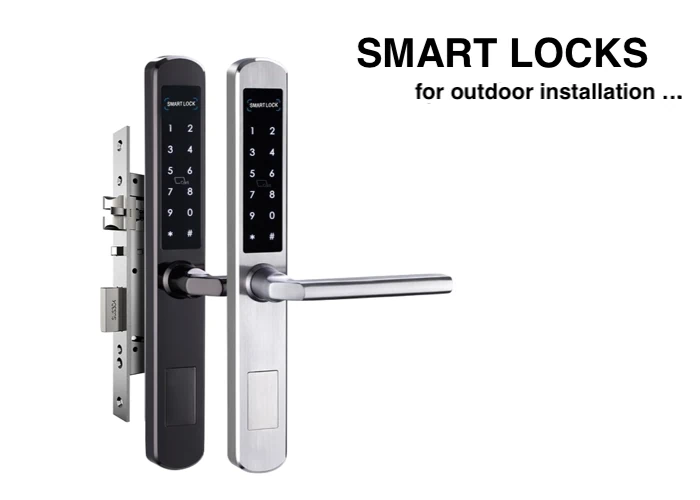Outdoor smart locks